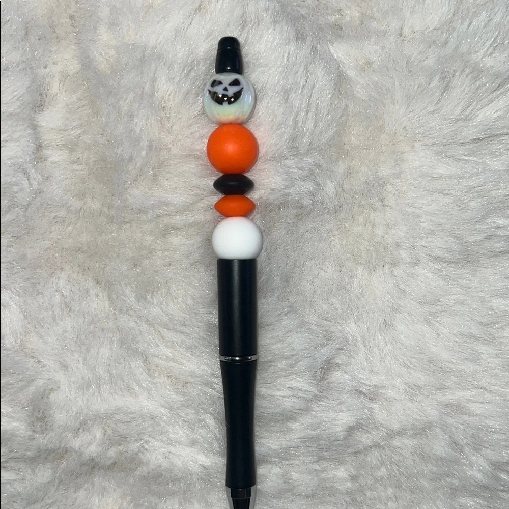 Halloween Themed Beaded Pen
